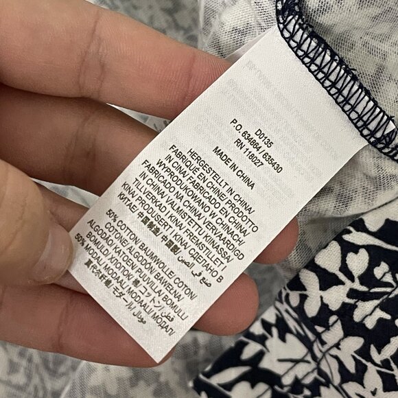 Boden Womens Maxi Dress Size 14 Navy Blue White Floral Trim Lace D0135 NWT - Picture 7 of 14